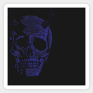 DEVIL SKULL Sticker